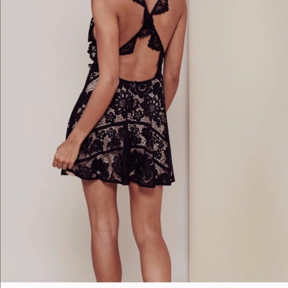 For Love and Lemons Black Lace Dress - Picture 3 of 4